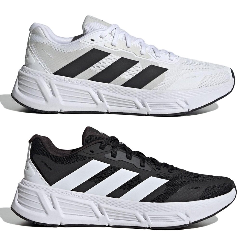 240208152949-Adidas 男鞋 慢跑鞋 休閒鞋 Questar 2 白底/黑底 IF2228/IF2229